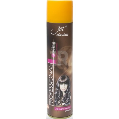 Джет Лак для волос Chocolate №5 Strong maxi 300мл 415см3 Джет Лак для волос Chocolate №5 Strong maxi 300мл 415см3