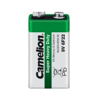 Батарейка крона 6F22-SR-1 9В цена за 1шт Camelion(6F22-SP1G,батарейка,9В)