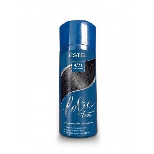 Оттеночный бальзам ESTEL LOVE TON 4/71 Чёрный кофе