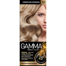 Крем-краска для волос GAMMA PERFECT COLOR 8.3 Сливочная карамель с окислнител. кремом 9%  СКИДКА