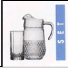 Набор д/воды VALSE графин (2л)+ 6стаканов (Стеклопласт)