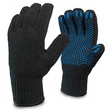 Перчатки утепленные полушерстянные двойные с ПВХ Зима ВОЗ Перчатки утепленные полушерстянные двойные с ПВХ Зима ВОЗ