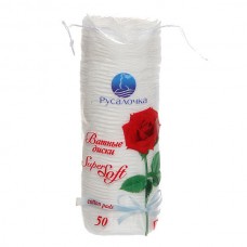 РУСАЛОЧКА Ватные диски SUPER SOFT  50шт