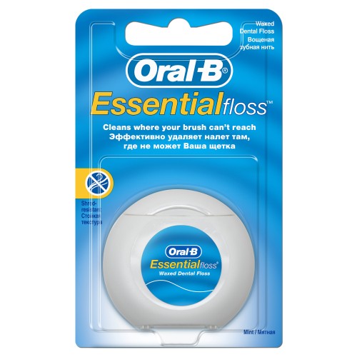 ORAL_B Зубная нить Essential floss мятная 50м SKU