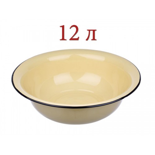 Таз эм. 12,0л палевый