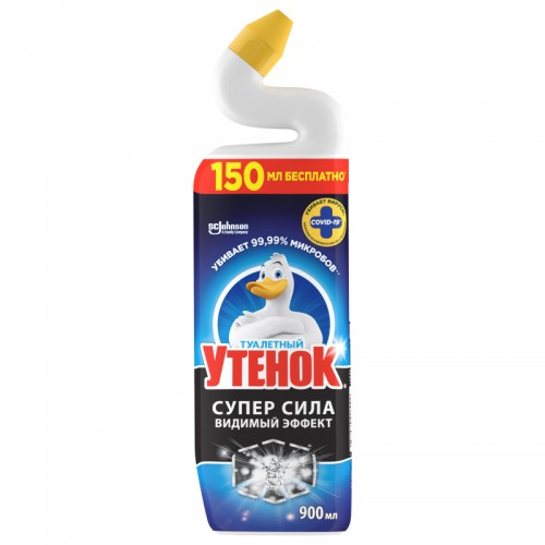 Туалетный утенок 900мл Видимый эффект
