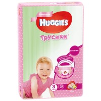 Хаггис трусики-подгузники 3 ДЕВ.7-11кг 58шт. FIR