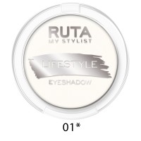 Рута Тени компактные LIFESTYLE 01 белоснежный блик
