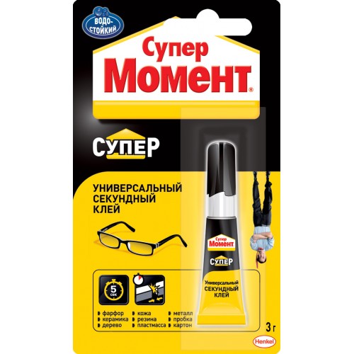 Супер Момент, 3 г на единичном блистере в шоу-боксе