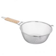 Сито с ободком и ручкой 21см, нерж.сталь Ретро VETTA