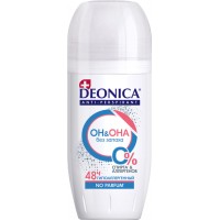Deonica антиперсперант унисекс Он и Она без запаха, 50мл (ролик)