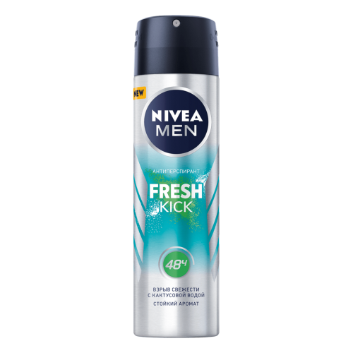 Нивея дез.спрей мужской 150мл FRESH KICK