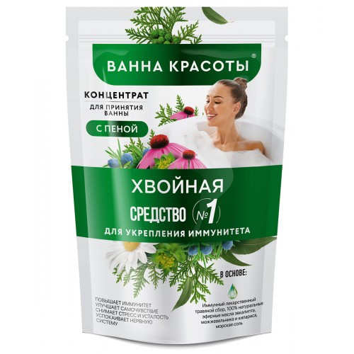 Концентрат для принятия ванны с пеной Хвойная 250мл