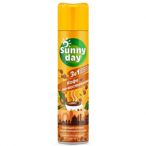 Sunny Day освежитель воздуха Бодрящий кофе, 300 см3