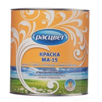 Краска РАСЦВЕТ масляная готовая к применению красная 2,7кг