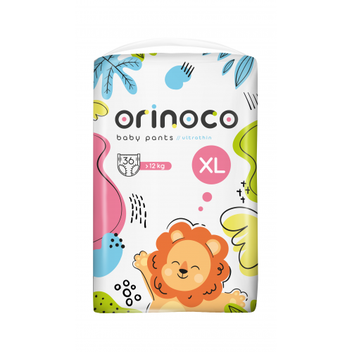 Подгузники-трусики детские Orinoco размер XL (5), 36шт 12-15кг