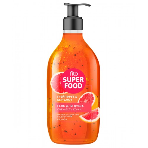 Гель для душа 520мл Свежесть кожи FITO SUPERFOOD