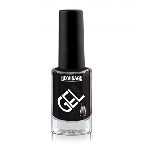 Лак для ногтей LUXVISAGE GEL finish 10 Черный