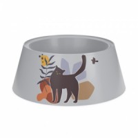 Миска Cats 0,3л. серый