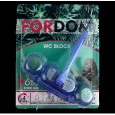 FORDOM Туалетный блок для унитаза 6в1 Ароматы хвои 50г