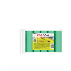 FORDOM Губка для посуды 80*50*23мм поролон 5шт