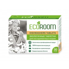 ECOROOM Таблетки для посудомоечных машин бесфосфатные 30шт