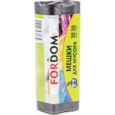 FORDOM Мешки для мусора 30л 30шт