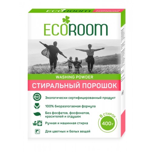 ECOROOM Стиральный порошок ECO 400гр