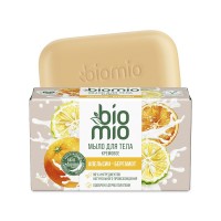 BioMio Кремовое мыло для тела АПЕЛЬСИН и БЕРГАМОТ 140гр Body Cream Bar Soap