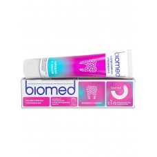 BioMed 65г зубная паста Отбеливание и восстановление. Клубника HEALTHYWHITE