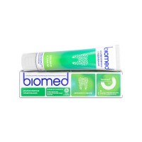 BioMed 65г зубная паста Отбеливание и восстановление эмали. СВЕЖИЙ ОГУРЕЦ и МЯТА HEALTHYWHITE
