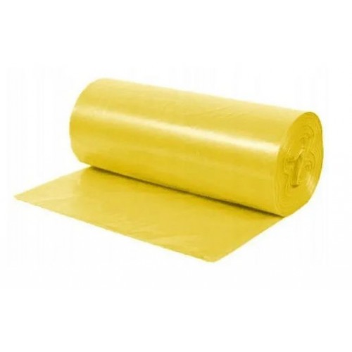 Мешки для мусора Fun Clean Суперпрочные желтые 160л*10шт ролик ПВД