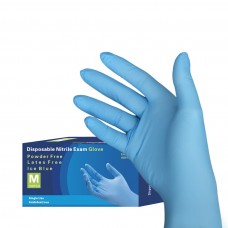 Перчатки нитриловые, смотровые, нестерильные Connect Nitrile (Pulin), размер M, 50пар/уп