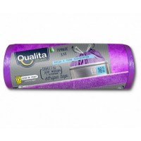 Пакеты QUALITA для мусора 60л.10шт.с затяжками
