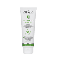 ARAVIA Laboratories шампунь биоламинирующий с коллагеном и комплексом аминокислот Collagen Silk250мл