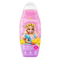 Принцесса Шампунь-бальзам 2в1 детский Сахарная дынька 650 мл Принцесса Шампунь-бальзам 2в1 детский Сахарная дынька 650 мл