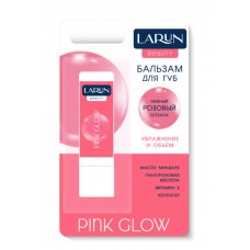 LARUN Бальзам для губ с оттеночным эффектом Pink Glow 3,6г