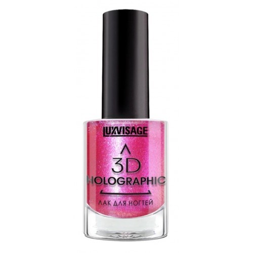 Лак для ногтей LUXVISAGE 3D Holographic , 720 Розовый сапфир