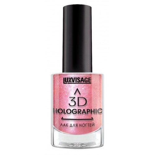 Лак для ногтей LUXVISAGE 3D Holographic , 719 Розовый кварц