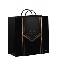 Пакет мягкий пластик с пластик.ручкой 260*240*0,140 Черный Бэкграунд Цена за 1шт!!!