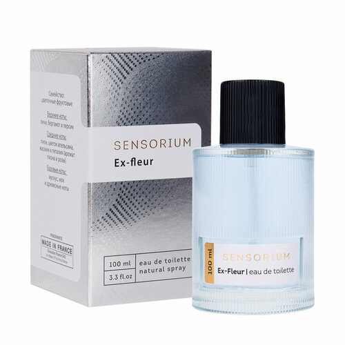Туалетная вода Sensorium Ex-Fleur (Сенсориум Экс-Флёр) 100мл женская