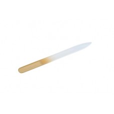 Zinger FG-02-12 GOLD, Стеклянна пилка 2-ст. блистер