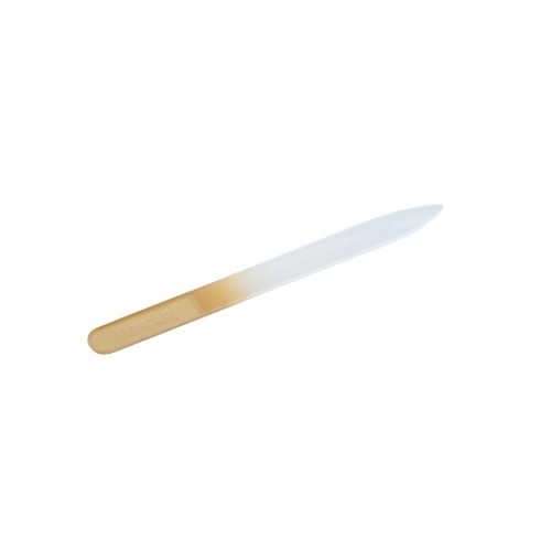 Zinger FG-02-12 GOLD, Стеклянна пилка 2-ст. блистер