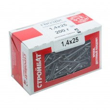 Гвозди строительные 1,4x25 (0,2 кг)