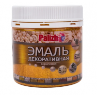 Краска (эмаль) декоративная,акриловая 150гр., золото,№95  Palizh