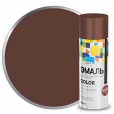 Эмаль аэрозольная универсальная, Лакра Color, шоколадно-коричневый