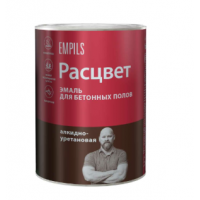 Эмаль для бетонных полов 0,9кг золотисто-коричневая, Расцвет