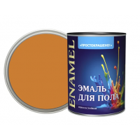 Эмаль Простокрашено для пола золотистая 0,8кг