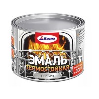 Эмаль термостойкая, серебро, до 