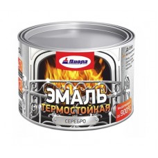 Эмаль термостойкая, серебро, до 
